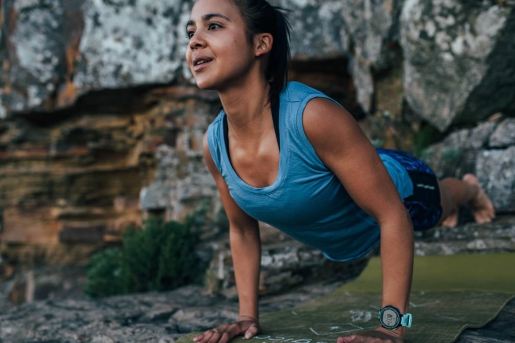 Performance training in Merino tank